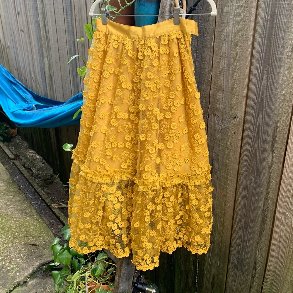 Floral Midi/Maxi Skirt
